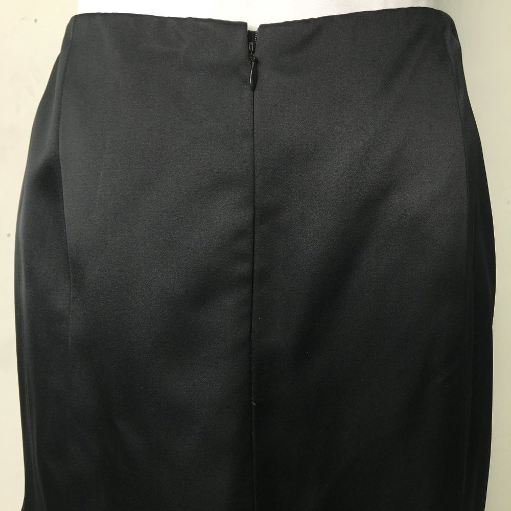 Bill Blass Women's Black Evening Skirt Size 14 Cocktail - Picture 12 of 16